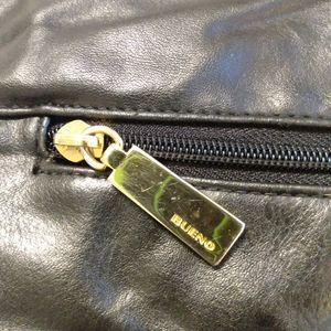 Bueno Black Faux Leather Purse Shoulder Bag